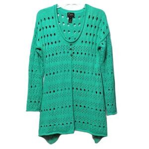 PURE Handknit Trapeze Knit Tunic Sweater M/L